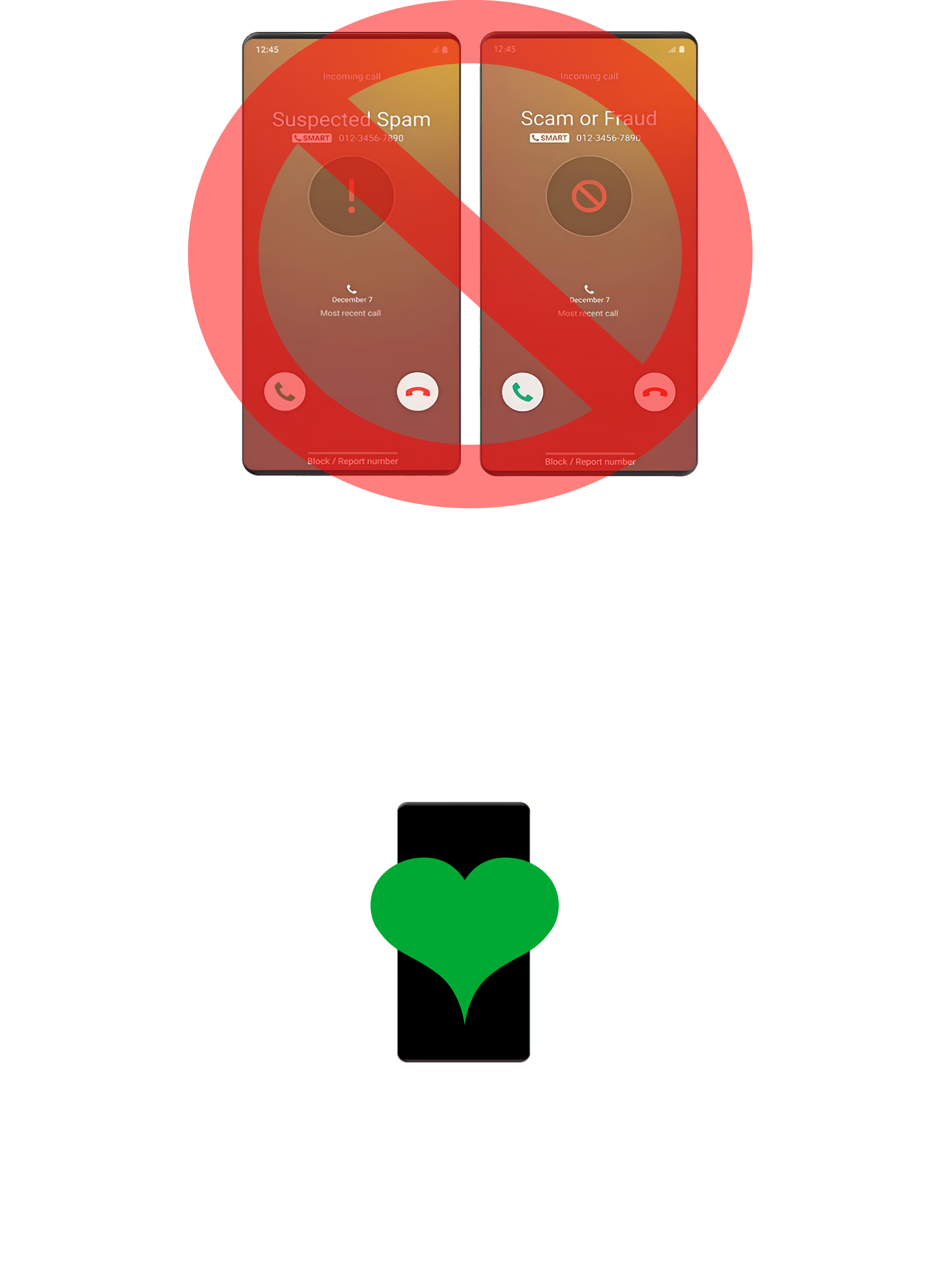 Peace of mind - no more spam or disruptions